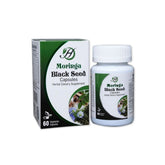 MORINGA BLACK SEED CAPSULES BY HERBOGANIC - 60 CAPSULES